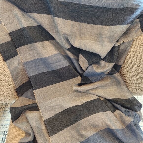 BEGG & CO Cashmere blend scarf - Picture 4 of 5